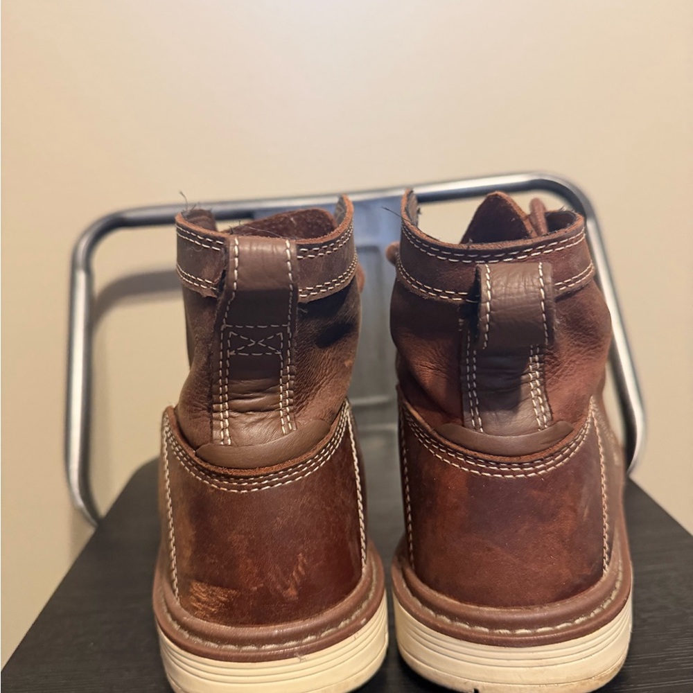 KEEN Utility Womens 10 Wide Leather Work Boots Brown EH Rated ASTM - Picture 13 of 16